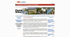 Desktop Screenshot of forumurba2015.com
