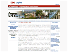 Tablet Screenshot of forumurba2015.com